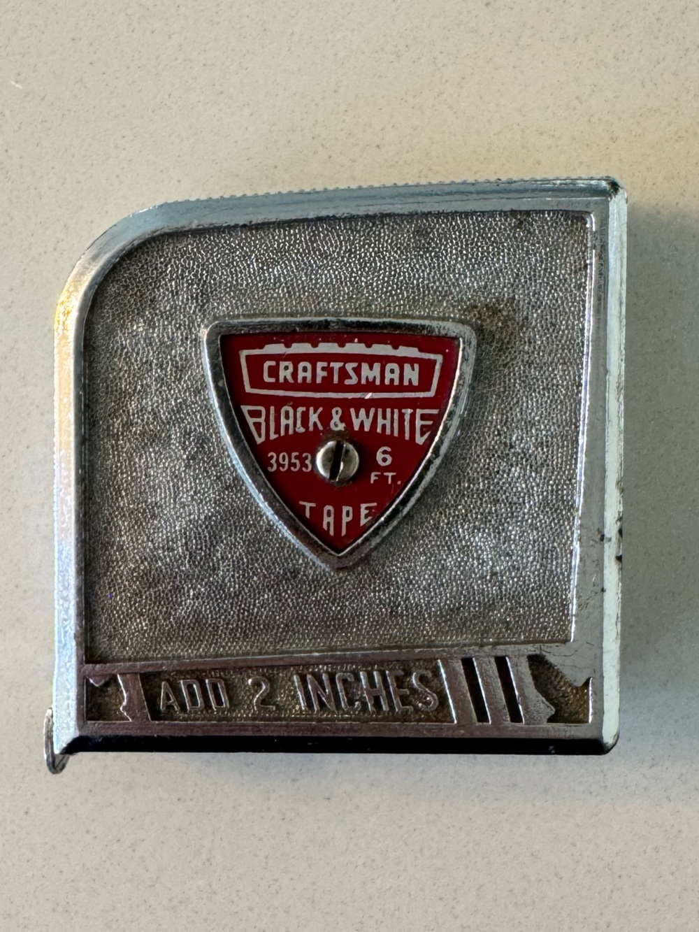 Vintage Craftsman Model 3953- 6 Ft. Pocket Tape Measure